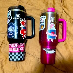 Two 40oz Stanley Cups